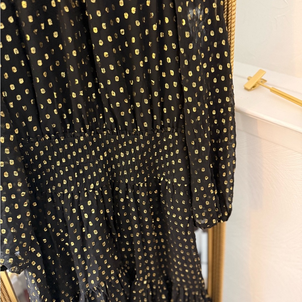 A.L.C. Sidney Metallic Dot Dress - Picture 8 of 12